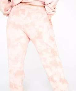 New Girl Order KITTEN PEACH TIE DYE JOGGER CURVE