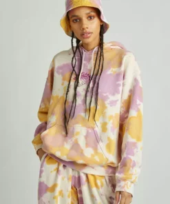 New Girl Order Strawberry Tie Dye Hoodie