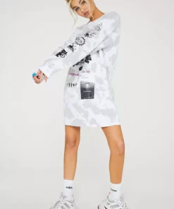 New Girl Order TIME TO BE ALIVE SWEAT DRESS