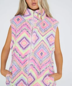 New Girl Order Sleeveless Aztec Borg