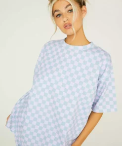New Girl Order Checkerboard Tee