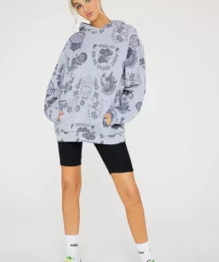 New Girl Order RACER FLAG HOODIE