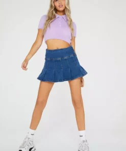 New Girl Order Fluffy Polo Top