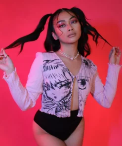 New Girl Order MANGA GIRL CARDI Tops