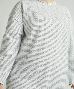 New Girl Order Tops Manifesto Repeat Sweatshirt Dress Curve