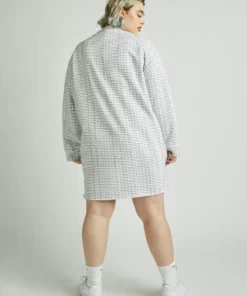 New Girl Order Tops Manifesto Repeat Sweatshirt Dress Curve