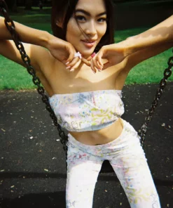 New Girl Order HELLO KITTY PATCHWORK BANDAEU Tops